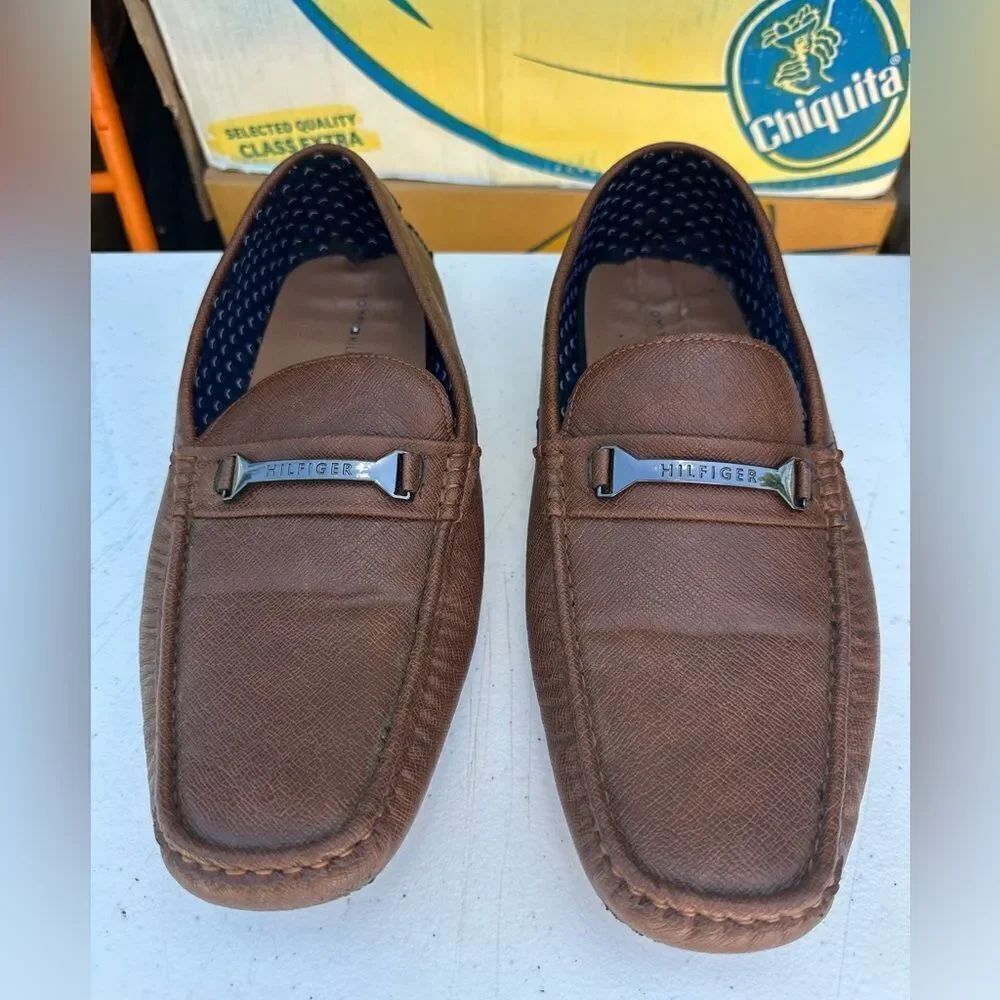 Tommy Hilfiger Brown Loafers for Men